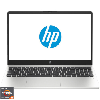 Laptop HP 15.6'' 255 G10, FHD, Procesor AMD Ryzen 5 7530U (16M Cache, up to 4.5 GHz), 16GB DDR4, 512GB SSD, Radeon, Free DOS, Turbo Silver, 859Q0EA Laptop HP 15.6'' 255 G10, FHD, Procesor AMD Ryzen 5 7530U (16M Cache, up to 4.5 GHz), 16GB DDR4, 512GB SSD, Radeon, Free DOS, Turbo Silver, 859Q0EA