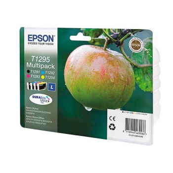 Multipack Cartus Cerneala Epson T1295 CMYK for Stylus Office B42WD, BX305F, BX320FW, BX625FWD C13T12954010