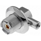 Conector soclu in unghi President UHF206
