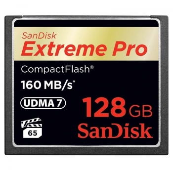 Card Memorie Compact Flash SanDisk Extreme Pro 128GB UDMA 7 SDCFXPS-128G-X46