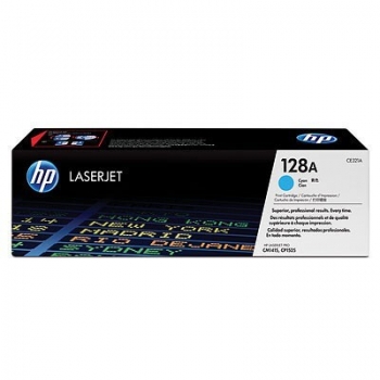 Cartus Toner HP Nr. 128A Cyan 1300 Pagini for Color LaserJet CM1415NF MFP, CM1415NFW MFP, CP1525N, CP1525NW CE321A