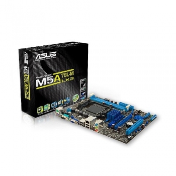 Placa de baza Asus M5A78L-M LX3 Socket AM3+ AMD 760G+SB710 2x DDR3 VGA mATX