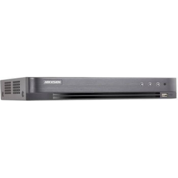 DVR Hikvision Turbo HD 8 canale DS-7208HUHI-K1; 8 Turbo HD/AHD/Analog interface input, 8-ch video<(>&<)>4-ch audio input, 1 SATA interface, H.265/H.265+ compression, 5MP: 12fps, 4MP: 15fps, 3MP: 18fps, 1920Ã— 1080P: 25(P)/30(N) fps/ch, 4K