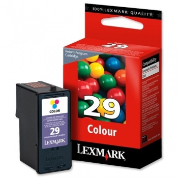 Cartus Cerneala Lexmark Nr.29 Color 150 Pagini for X2500, X2530, X2550, X5070, X5075, X5495, Z1300, Z1310, Z1320, Z845 18C1429E