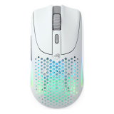 Mouse Gaming Model O 2 Wireless, 26000 DPI, RGB, Ultralight 68g, Hybrid 2.4GHz, Bluetooth, 6 butoane, Alb GLO-MS-OWV2-MW
