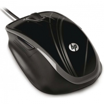 Mouse HP Comfort Optic 5 Butoane 1200dpi USB Black BR376AA