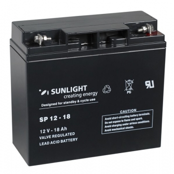 Acumulator UPS Sunlight 12V 18Ah SP12-18 for APC