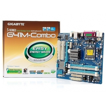 Placa de baza Gigabyte GA-G41M-Combo Socket 775 Intel G41 2x DDR2 2x DDR3 VGA mATX