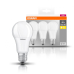 Set 3 becuri LED Osram, soclu E27, putere 13W, forma clasic, lumina alb calda, alimentare 220 - 240 V 000004058075819412