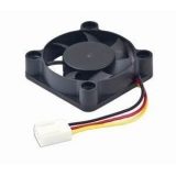 Gembird 40x40x10mm DC fan sleeve bearing, 3-pin 12V