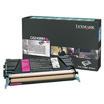 Cartus Toner Lexmark C5242MH Magenta High Yield 5000 pagini for C524, C524DN, C524DTN, C524N, C532DN, C532N