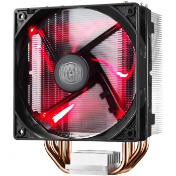 COOLER CPU COOLER MASTER Hyper 212 LED, universal, soc. LGA 2011/1366/115x/775/FMx/AMx, Al-Cu, 4* heatpipe, 180W