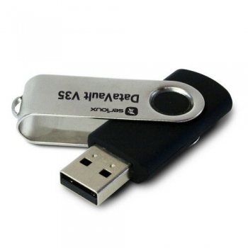 Memorie USB Serioux DataVault V35 32GB USB 2.0 Black SFUD32V35