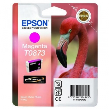 Cartus Cerneala Epson T0873 Magenta 11.4ml for Stylus Photo R1900 C13T08734010