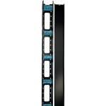 Set doua organizatoare verticale de cabluri pentru Rack 42U, Eco Xcab ECOXCAB-42UORG