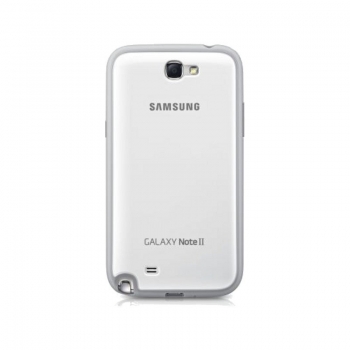 Husa Samsung pentru N7100 Galaxy Note II White EFC-1J9BWEGSTD