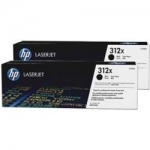 HP 312X 2-pack High Yield Black LaserJet Toner Cartridges (2 x 4.4k) CF380XD