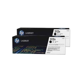 HP 312X 2-pack High Yield Black LaserJet Toner Cartridges (2 x 4.4k) CF380XD