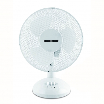Ventilator de birou Heinner HDF-100-MN, 25W, 23cm diametru