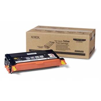 Cartus Toner Xerox 113R00725 Yellow High Capacity 6000 Pagini for Phaser 6180DN, Phaser 6180DT, Phaser 6180MFP/D, Phaser 6180N