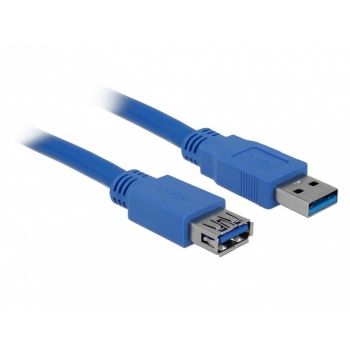 Cablu prelungitor usb 3.0 Delock 5m 82541