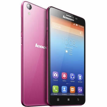 Telefon Mobil Lenovo S850 Pink Dual SIM 5" 720 x 1280 Cortex A7 Quad Core 1.3GHz memorie interna 16GB Camera Foto 13MPx Android v4.2 P0QQ0016RO