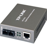 Convertor Media TP-LINK MC210CS RJ45 1000M la fibra SC single-mode 1000M, Full-duplex, pana la 15Km, montabil in sasiu