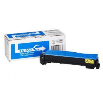 Cartus Toner Kyocera TK-560C Cyan 10000 Pagini for Kyocera Mita FS-C5300DN