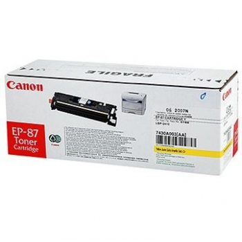 Cartus Toner Canon EP-87Y Yellow 4000 Pagini for LBP 2410 CR7430A003AA