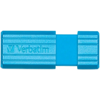 Memorie USB Verbatim Store n Go PinStripe 16GB USB 2.0 Caribbean Blue 49068