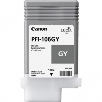 Pigment Ink Tank Canon PFI-106GY Gray 130ml for iPF6400, iPF6450 CF6630B001AA