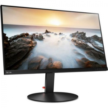 Monitor LED IPS Lenovo ThinkVision 23.8", Full HD, 60Hz, DisplayPort, HDMI, VGA, Pivot, Negru, E24-20