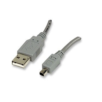 World wide Simulate Execution Cablu mini USB Gembird SC-USB-AM4P-6 USB-miniUSB 4P MITSUMI 1.8m - Bocris