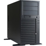 Carcasa rack CHEMBRO - dimensiuni utile:198/425/553mm, 3x5.25" driver bay la vedere, 4x3,5" hot swap SATA III 6Gb/s miniSAS Backplane& 8cm cooler (84H220910-78), 1x12cm cooler in spate, 1x 9cm in fata, usa in fata inchidere cu cheie, lateral