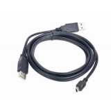 Cablu USB2.0 dual - Mini USB Gembird 1.8m CCP-USB22-AM5P-3