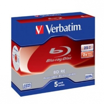 VERBATIM 43615 BD-RE 2X 25G SINGLAYER JC