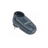 Priza cu protectie Gembird 2 x USB chargers protectie supratensiune SPG1-U