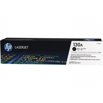 Cartus Toner HP 130A Black 1300 pagini for LaserJet Pro MFP M176n, M177fw CF350A