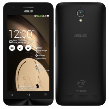 Telefon Mobil Asus ZenFone C ZC451CG Black Dual SIM 4.5" 480 x 854 Intel Atom Dual Core 1.2GHz memorie interna 8GB Camera Foto 5MPx Android v4.4 ZC451CG-1A135WW
