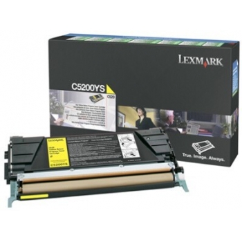 Cartus Toner Lexmark C5200YS Yellow 1500 pagini for C530DN