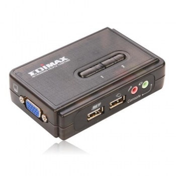 Switch KVM Edimax EK-UAK2 2 Porturi USB si suport Audio/Mic