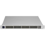 Switch PoE Ubiquiti Networks 48 porturi RJ45 Gigabit, SFP SFP+ x 4, management, rackabil, carcasa metalica USW-PRO-48-POE