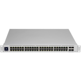 Switch PoE Ubiquiti Networks 48 porturi RJ45 Gigabit, SFP SFP+ x 4, management, rackabil, carcasa metalica USW-PRO-48-POE