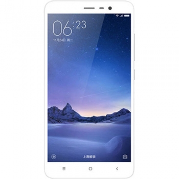Telefon Mobil XIAOMI Redmi Note 3 White- Silver Dual SIM 5.5" 1080 x 1920 Cortex A53 Octa Core 2GHz memorie interna 16GB Camera Foto 13MPx Android v5.1 QM_121103