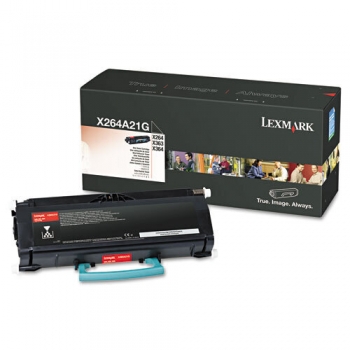 Cartus Toner Lexmark X264A21G Black 3500 pagini for X264, X264DN, X363, X363DN, X364, X364DN, X364DW