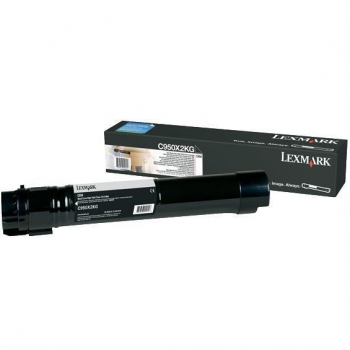 Cartus Toner Lexmark C950X2KG Black Extra High Yield 38000 Pagini for Lexmark C950DE