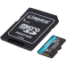 Card de memorie MicroSDXC Kingston Canvas GO Plus, 64GB, Clasa 10, UHS-I, Adaptor inclus SDCG3/64GB