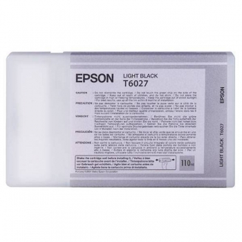 Cartus Cerneala Epson T6027 Light Black 110ml for Stylus Pro 7800, Stylus Pro 7880, Stylus Pro 9800, Stylus Pro 9880 C13T602700