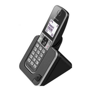 TGD310FXB, telefon DECT, handset curbat, acumulator long-life (200h standby time), agenda telefonica 120 nume, LCD iluminat 1.6", CID, Speakerphone