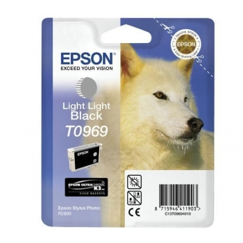 Cartus Cerneala Epson T0969 Light Light Black 11.4ml for Stylus Photo R2880 C13T09694010